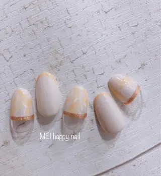 ネイル 北浦和 自爪育成ケアのネイルデザイン