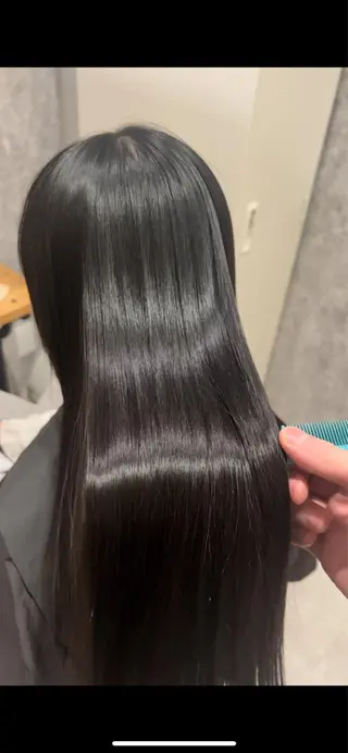 ロング カラー パーマ emu所属・🌈髪質改善・美髪矯 正・平野瀬乃🌈のヘアスタイル