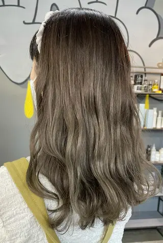 ロング カラー メンズ専門サロン wokeのヘアスタイル