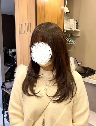 セミロング カラー Mariko /透明感カラーのヘアスタイル