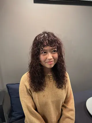 パーマ 柚音 nero hairのヘアスタイル