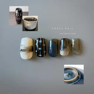 ネイル Freex nail所属・freex nail /ニュアンス/個性派のネイルデザイン