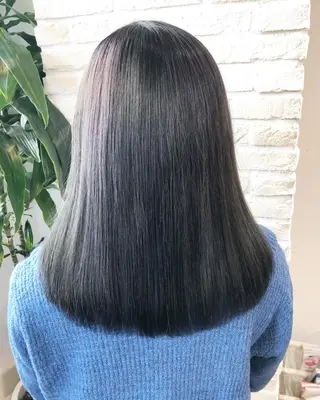 ミディアム カラー ヘアアレンジ 遠藤 拓馬のヘアスタイル