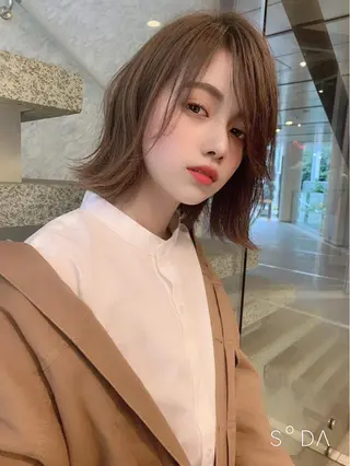 ショート SAKURA 原宿所属・なかの たくみのヘアスタイル