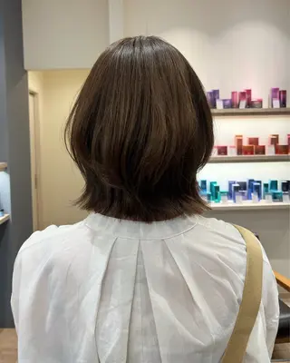 ミディアム セジールヘアメゾン所属・韓国レイヤー/透明感 カラー🐈曾根高のヘアスタイル