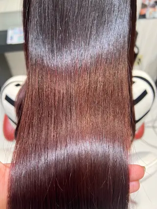 カラー *インナーカラー* 植松彩音のヘアスタイル