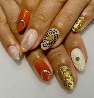 ネイル Nail&Eyelash Amour(アムール)所属・山下 愛のネイルデザイン