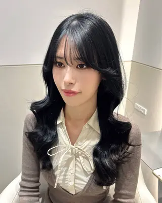 セミロング カラー 🩷韓国ヘア/ミディ アム🩷Maikaのヘアスタイル