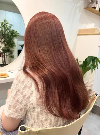 ロング カラー 🫧縮毛矯正🫧 艶髪/島田晃太郎のヘアスタイル