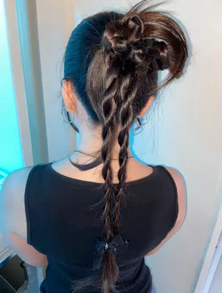 ロング AI／原宿／ トリートメントのヘアスタイル