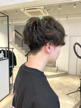 ショート パーマ メンズ 🇰🇷カルマパーマ kaito🇰🇷のヘアスタイル