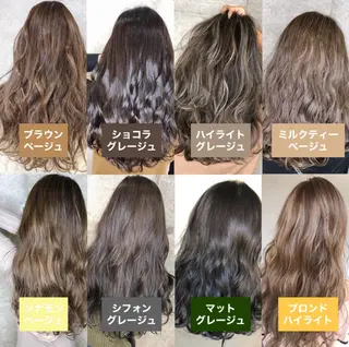 セミロング カラー LA KING GINZA TOKYO所属・🧡ショートの達人 🧡SHOのヘアスタイル