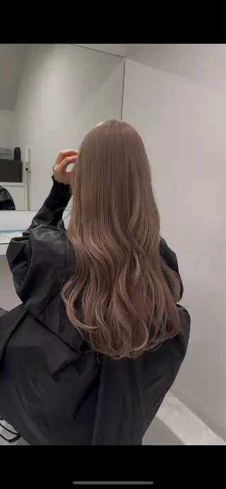 ロング 透明感カラー/ ブリーチ/💓パタオのヘアスタイル