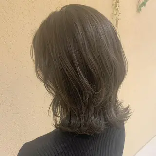 セミロング カラー GO TODAY SHAiRE SALON所属・𝒢𝒾𝓇𝓁𝓎 ⑅　𝓎𝓊𝓀𝒶のヘアスタイル