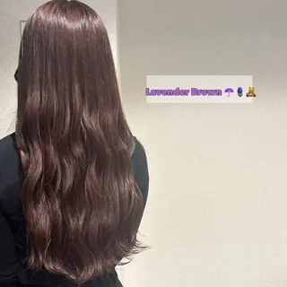 ロング 福井 優羽のヘアスタイル