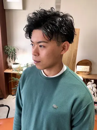 メンズ itsuki ／ 曲がる縮毛矯正のヘアスタイル
