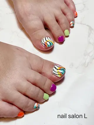 ネイル 吉川市 ネイルサロンLのネイルデザイン