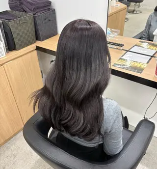 ロング miku/ラベンダー 透明感カラー🪻❤︎のヘアスタイル