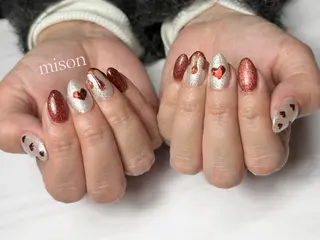 ネイル mison所属・mison 安形友花のネイルデザイン