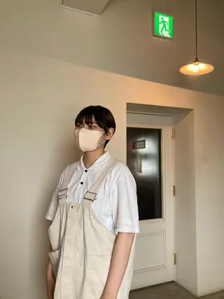 ショート カラー 前川 華恋 / room3のヘアスタイル