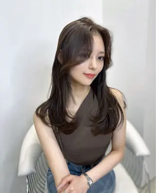 ロング 木村 宙奈のヘアスタイル