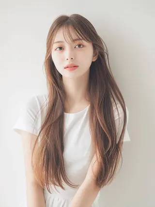 ロング カラー パーマ ヘアアレンジ GO TODAY SHAiRE SALON所属・韓国レイヤー🪞/ 透明感🫧/コウヘイのヘアスタイル