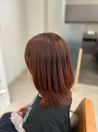 ミディアム unica by milly 【緑地公園】所属・大野 優希のヘアスタイル