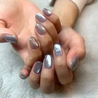 ミディアム yumi 溝の口nailのネイルデザイン