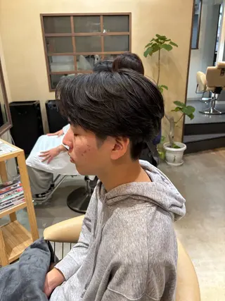 ショート メンズ 鹿児島 TSUBASAのヘアスタイル