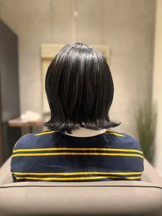 ミディアム カラー 🪸KARERA新松 戸田中萌恵子🪸のヘアスタイル