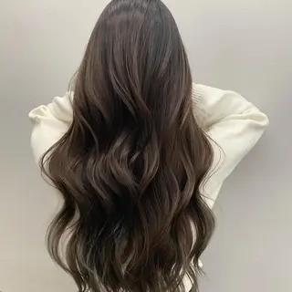ロング カラー mihoko/ ニュアンスパーマのヘアスタイル