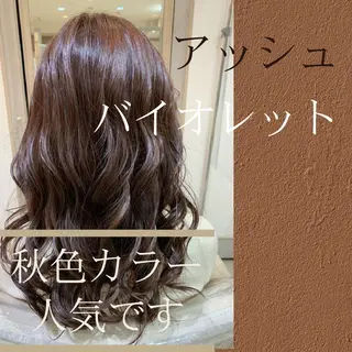 セミロング カラー 店舗代表　佐藤 幸平のヘアスタイル