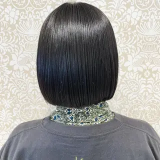 ミディアム 髪質改善カラー💎 オオネヨシナリのヘアスタイル