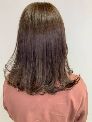 ミディアム カラー パーマ ヘアアレンジ 近藤千翔🩵 髪質改善Periodのエステ・リラクイメージ