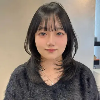 ミディアム カラー Mizuki /SOYONのヘアスタイル