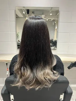 セミロング カラー 【パーマ満足度No. 1🥇】宮脇 大樹のヘアスタイル