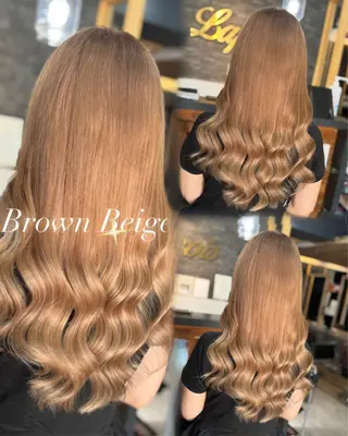 ロング カラー 横浜/エクステ特化× 艶カラー/あいかのヘアスタイル