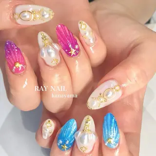 ネイル Arowa 伊田のネイルデザイン