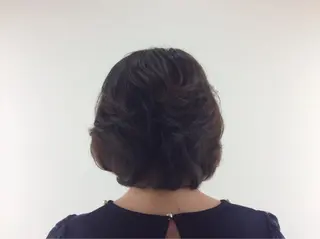 ミディアム パーマ Strawberry所属・原田 志保のヘアスタイル