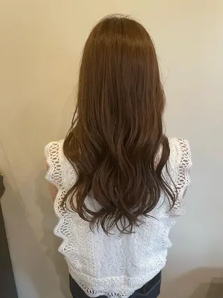 ロング 亀川蓮 Agu hairのヘアスタイル