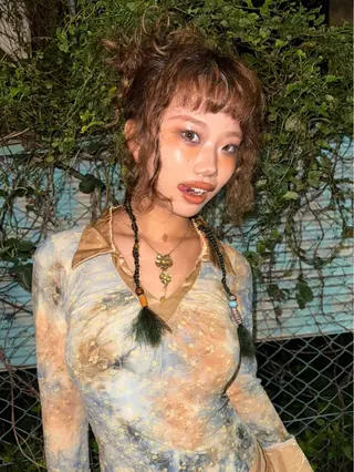 セミロング @kyoniyy KYONIのヘアスタイル