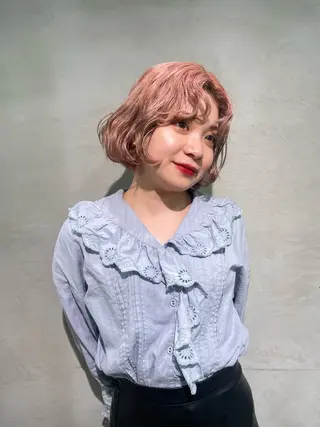 ショート ハイトーン 🌷ハルミ🌷のヘアスタイル