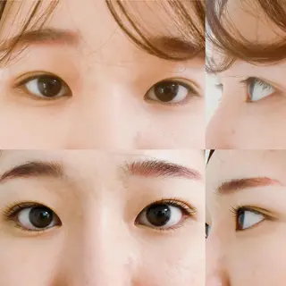 マツエク・マツパ Aim NAIL&EYELASH.BROW立花店所属・Aim立花店 Mihoのマツエク・マツパデザイン