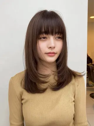 セミロング 似合わせカット/ メンズ特化　/遥冬のヘアスタイル