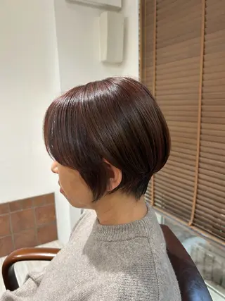ショート 美髪✨艶髪✨髪質改善 カラー特化❣辻本悠心のヘアスタイル