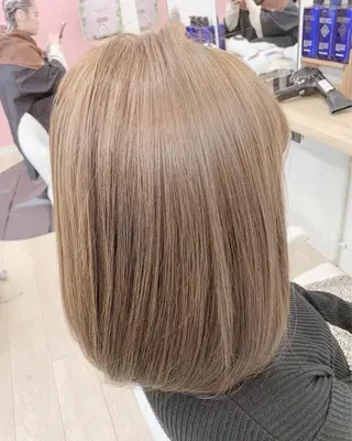 ミディアム カラー Gemini代表 Maedaのヘアスタイル