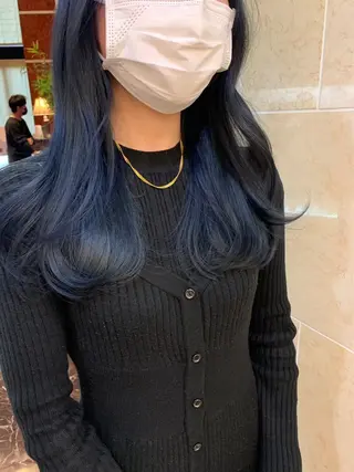 カラー 会社で浮かない ビジネスヘア/心斎橋のヘアスタイル