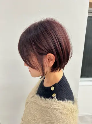 ショート カラー MEGULI所属・ショート特化 鈴木 翔真のヘアスタイル