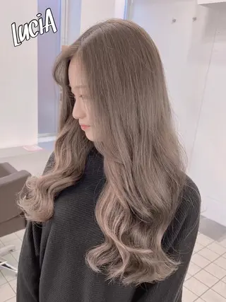 ロング カラー LuciA/エクステ カラーのヘアスタイル