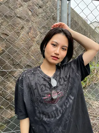 ショート ワンホンヘア ケラチン/Kaitoのヘアスタイル